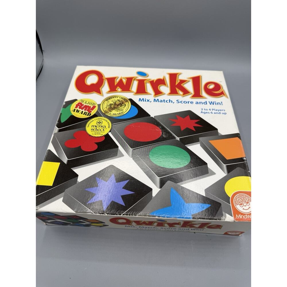 Qwirkle Game 2014 100% COMPLETE in Box Mindware
